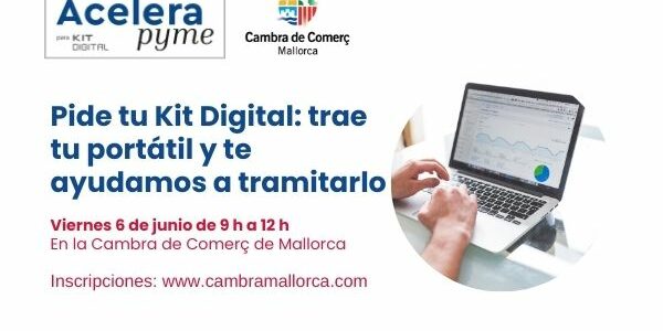 Pide tu Kit Digital: trae tu portátil y te ayudamos a tramitarlo